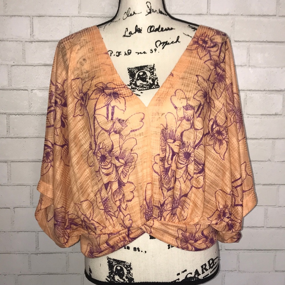 Free People One Dance floral blouse - Picture 2 of 8